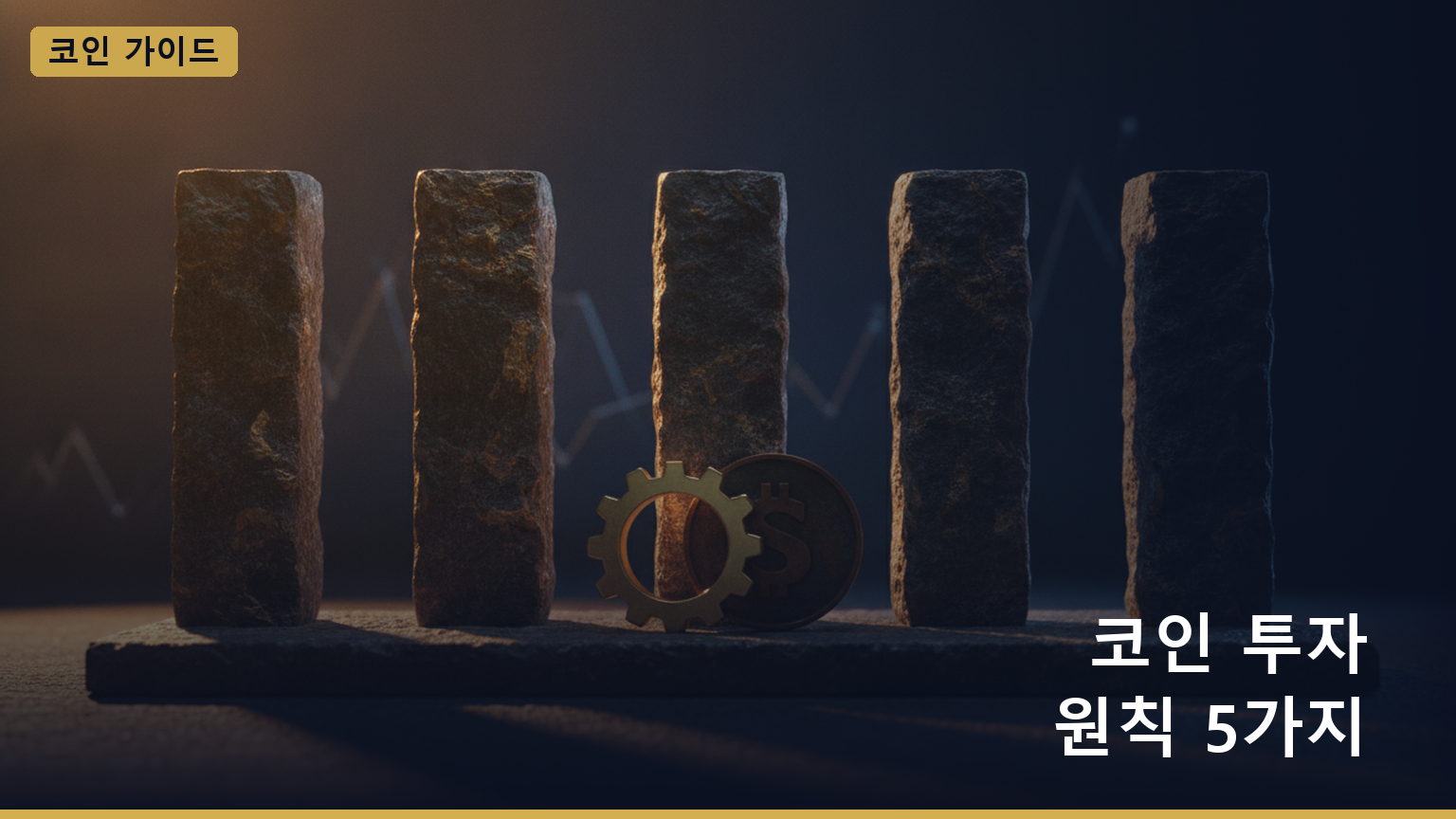 코인 투자 원칙 5가지 대표 이미지