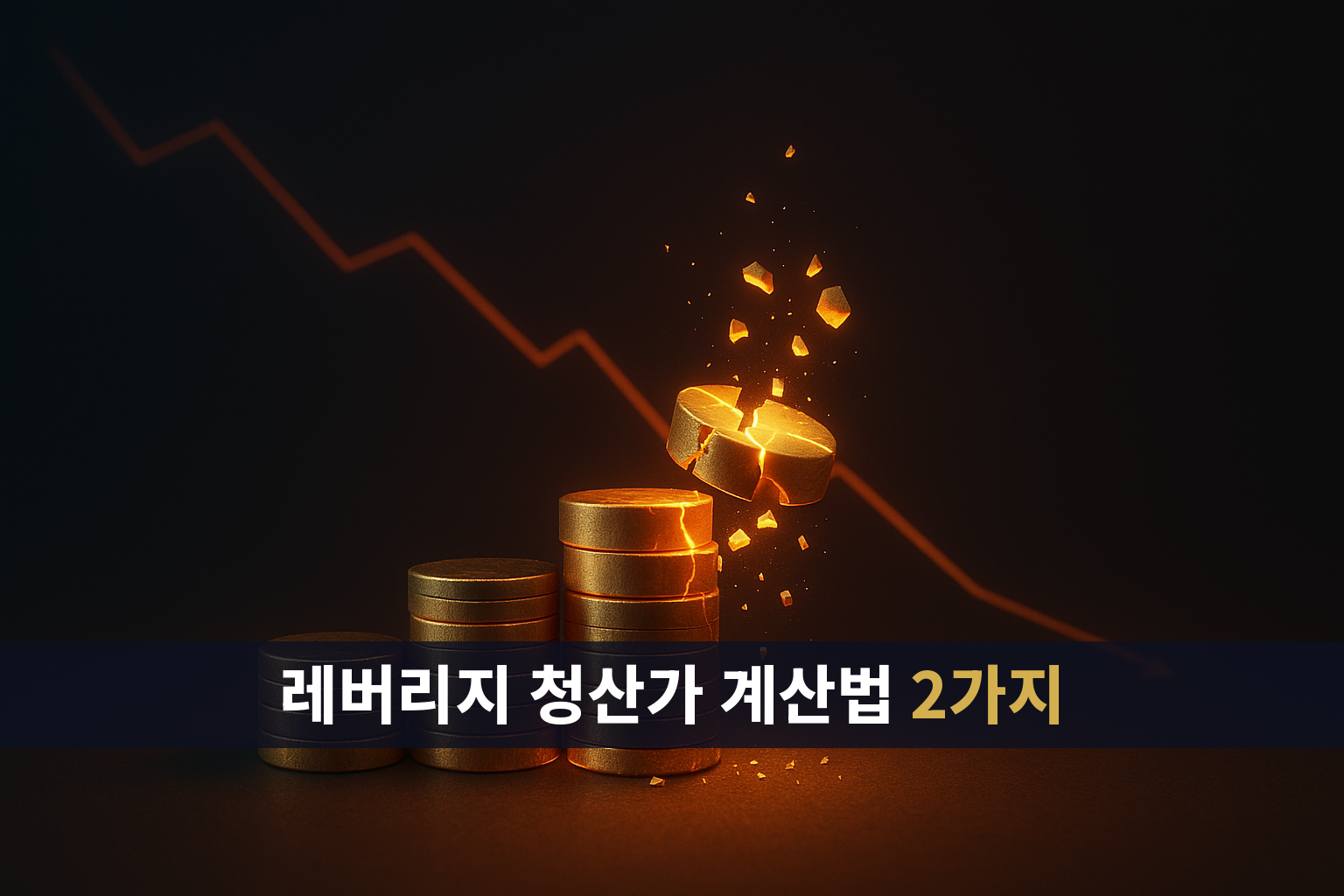 레버리지 청산가 계산법 2가지