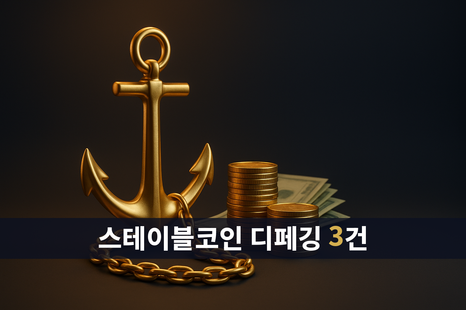 스테이블코인 디페깅 3건