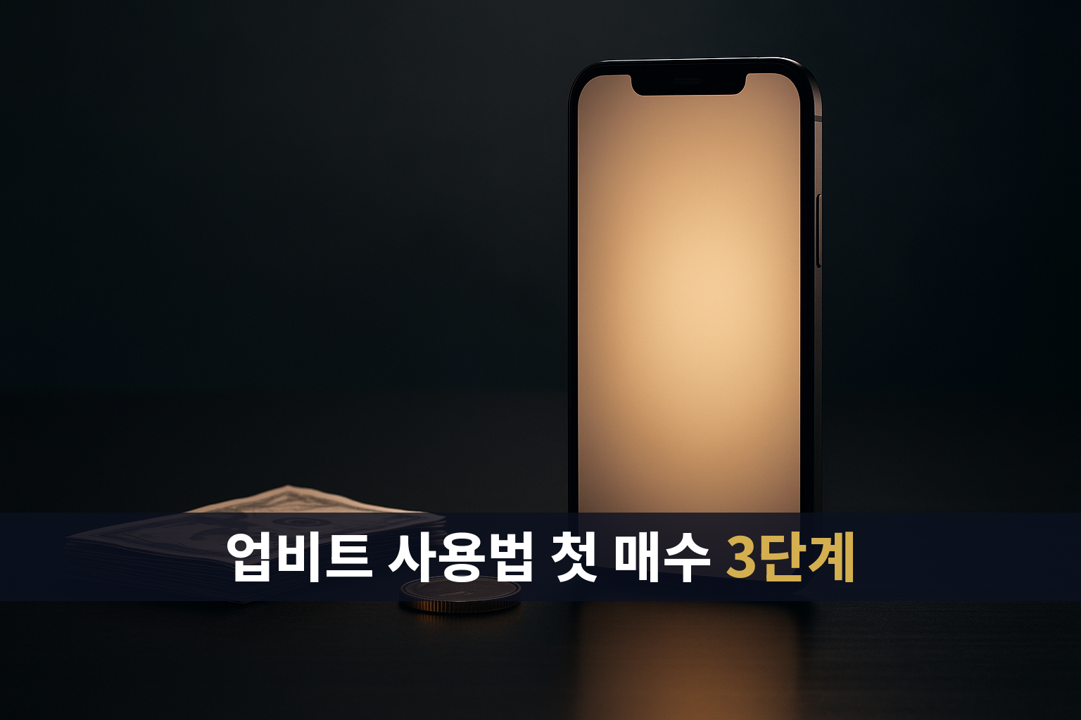 업비트 사용법 첫 매수 3단계