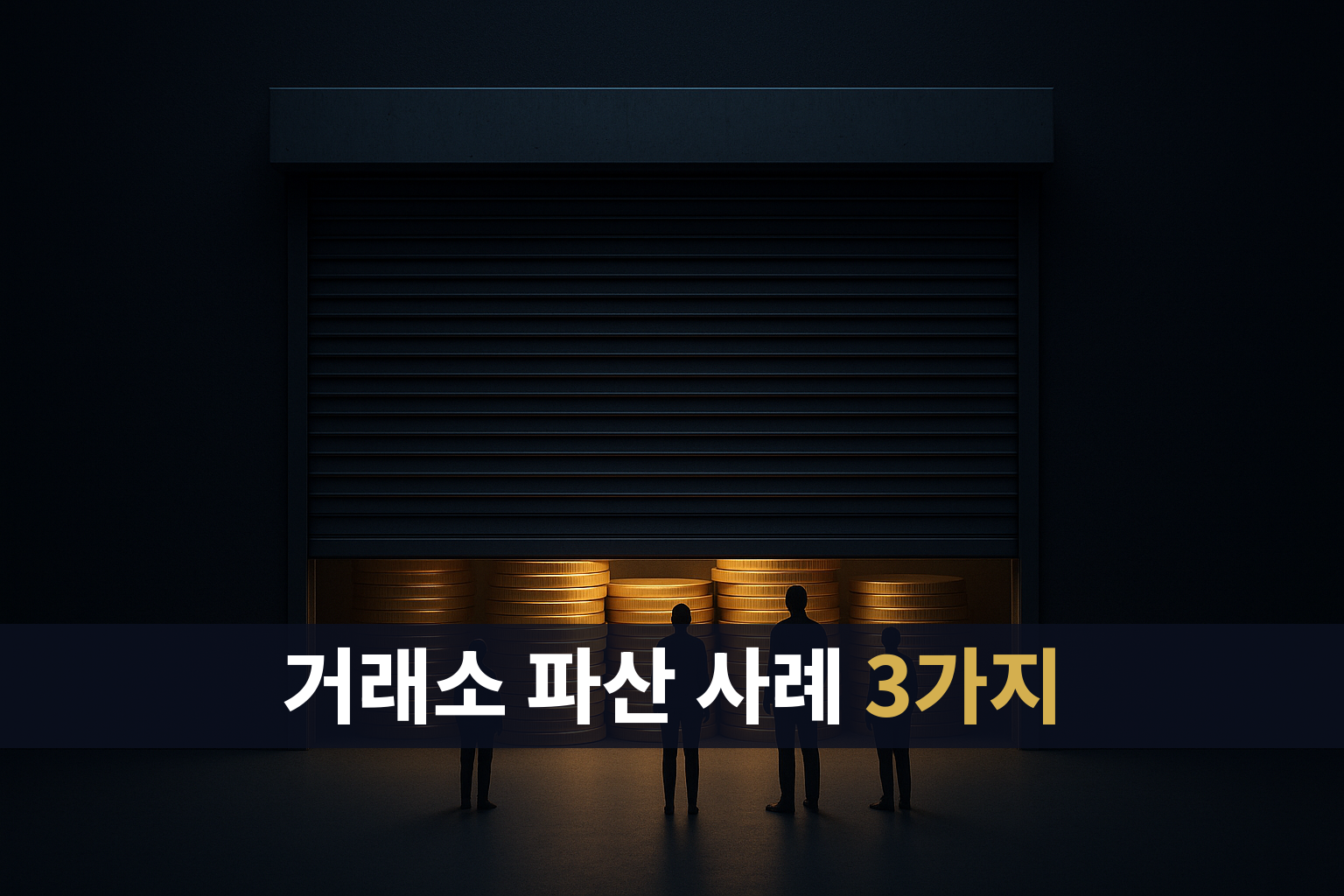 거래소 파산 사례 3가지