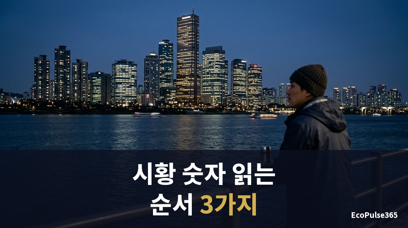 오늘의 주식 시장, 시황 숫자 읽는 순서 3가지